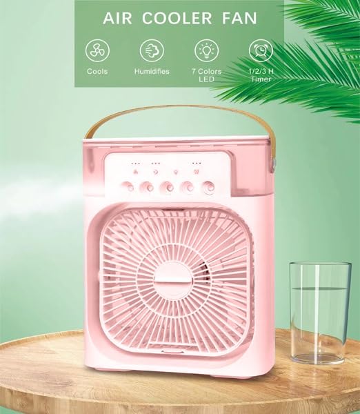 Portable humidifier fan