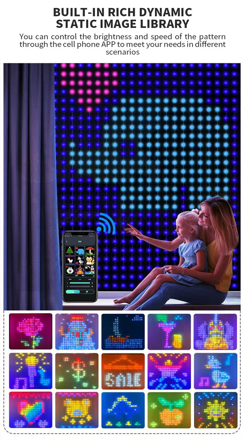 Smart Led Curtain Light