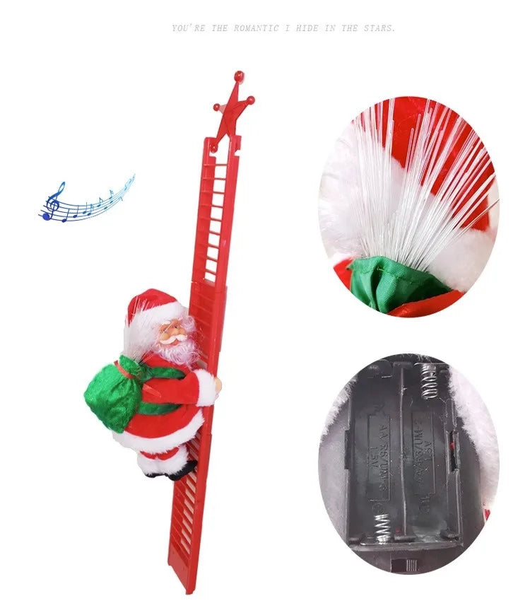 Electric Music Santa Claus Christmas Parachute