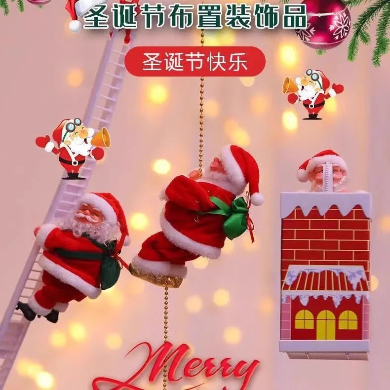 Electric Music Santa Claus Christmas Parachute