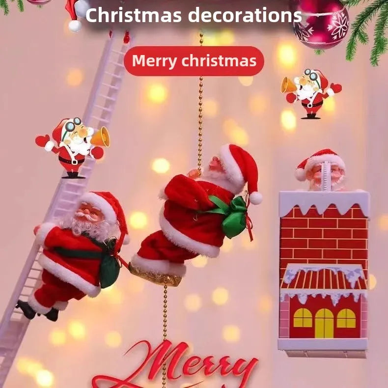 Electric Music Santa Claus Christmas Parachute