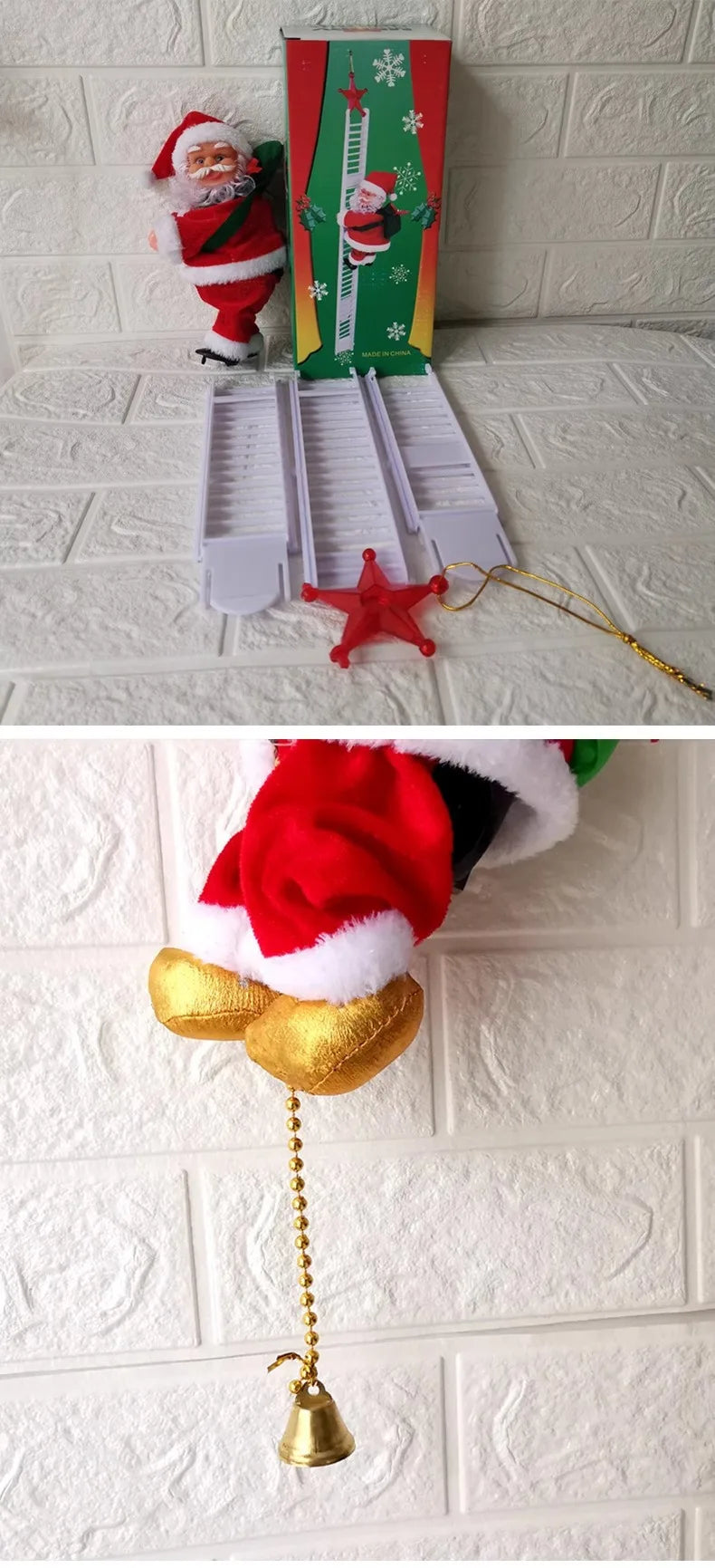 Electric Music Santa Claus Christmas Parachute