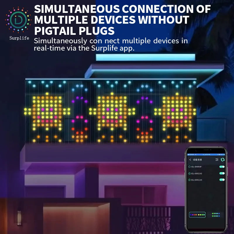 Smart Led Curtain Light