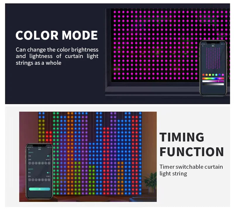 Smart Led Curtain Light