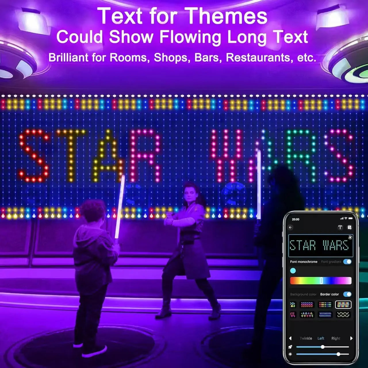 Smart Led Curtain Light