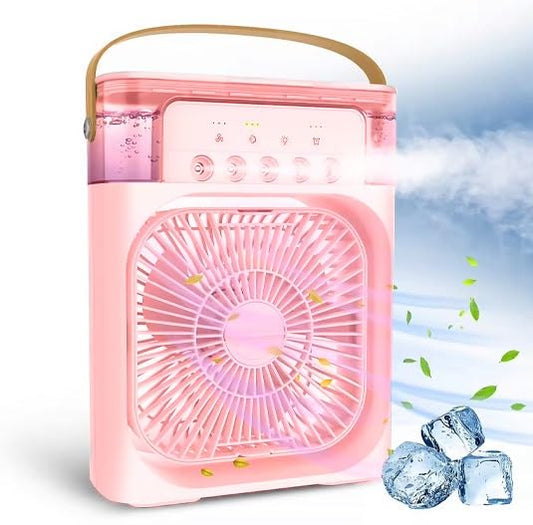 Portable humidifier fan